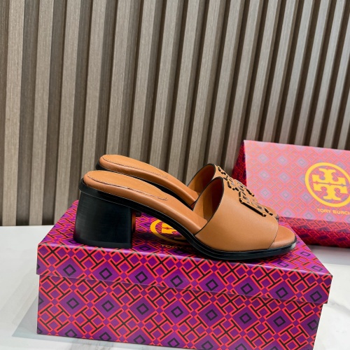 Cheap Tory Burch TB Slippers For Women #1224939 Replica Wholesale [$76.00 USD] [ITEM#1224939] on Replica Tory Burch TB Slippers