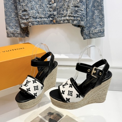 Cheap Louis Vuitton Sandal For Women #1224948 Replica Wholesale [$132.00 USD] [ITEM#1224948] on Replica Louis Vuitton Sandal