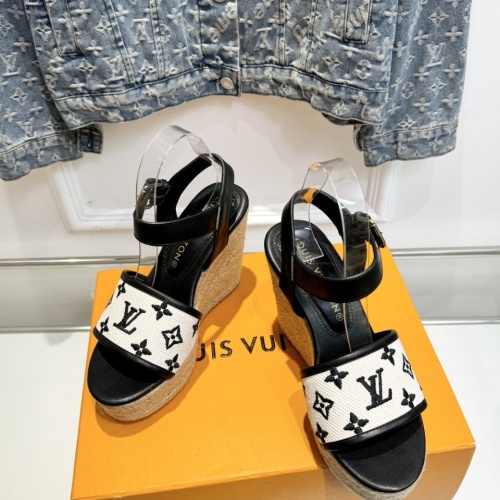 Cheap Louis Vuitton Sandal For Women #1224948 Replica Wholesale [$132.00 USD] [ITEM#1224948] on Replica Louis Vuitton Sandal