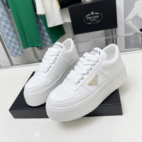 Cheap Prada Casual Shoes For Women #1224949 Replica Wholesale [$102.00 USD] [ITEM#1224949] on Replica Prada Casual Shoes