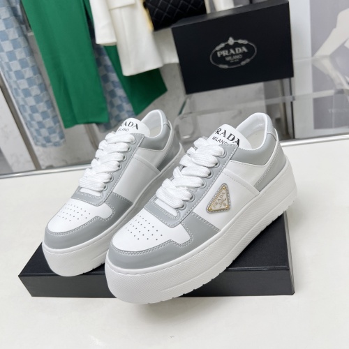 Cheap Prada Casual Shoes For Women #1224953 Replica Wholesale [$102.00 USD] [ITEM#1224953] on Replica Prada Casual Shoes