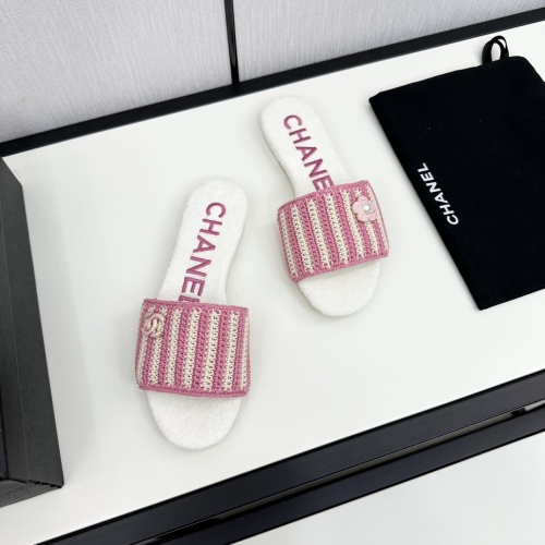 Cheap Chanel Slippers For Women #1224962 Replica Wholesale [$102.00 USD] [ITEM#1224962] on Replica Chanel Slippers