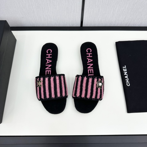 Cheap Chanel Slippers For Women #1224964 Replica Wholesale [$102.00 USD] [ITEM#1224964] on Replica Chanel Slippers