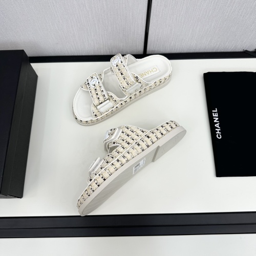 Cheap Chanel Slippers For Women #1224968 Replica Wholesale [$100.00 USD] [ITEM#1224968] on Replica Chanel Slippers