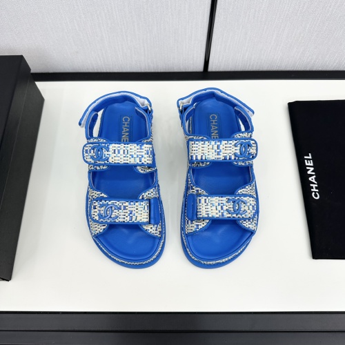 Cheap Chanel Sandal For Women #1225006 Replica Wholesale [$100.00 USD] [ITEM#1225006] on Replica Chanel Sandal