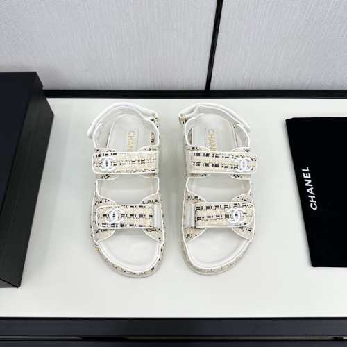 Cheap Chanel Sandal For Women #1225007 Replica Wholesale [$100.00 USD] [ITEM#1225007] on Replica Chanel Sandal