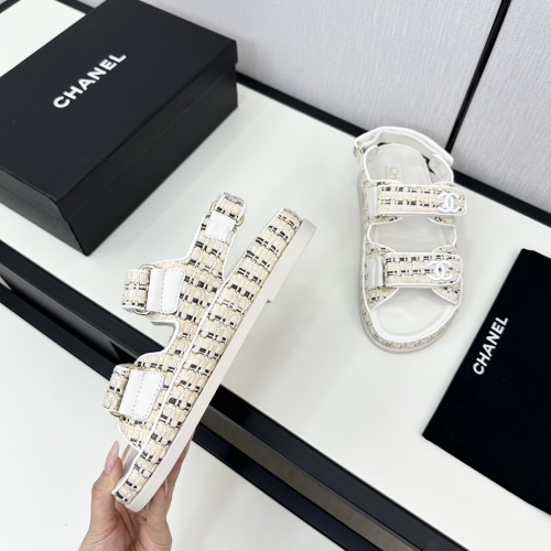 Cheap Chanel Sandal For Women #1225007 Replica Wholesale [$100.00 USD] [ITEM#1225007] on Replica Chanel Sandal