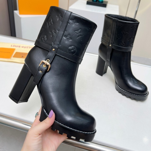 Cheap Louis Vuitton Boots For Women #1225018 Replica Wholesale [$108.00 USD] [ITEM#1225018] on Replica Louis Vuitton Boots