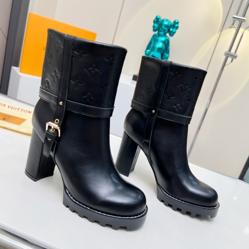 Cheap Louis Vuitton Boots For Women #1225018 Replica Wholesale [$108.00 USD] [ITEM#1225018] on Replica Louis Vuitton Boots