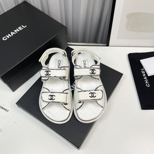 Cheap Chanel Sandal For Women #1225024 Replica Wholesale [$115.00 USD] [ITEM#1225024] on Replica Chanel Sandal