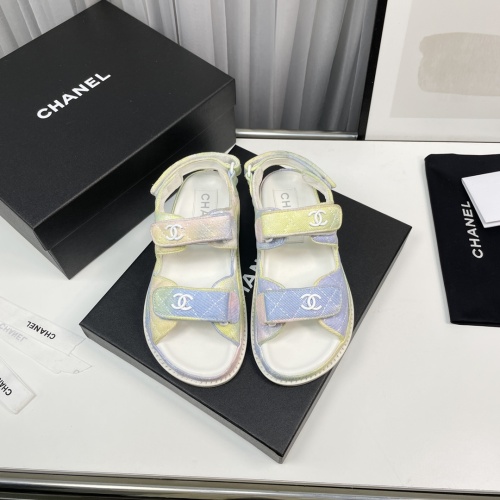 Cheap Chanel Sandal For Women #1225025 Replica Wholesale [$115.00 USD] [ITEM#1225025] on Replica Chanel Sandal