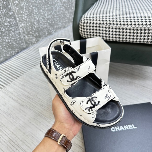 Cheap Chanel Sandal For Women #1225036 Replica Wholesale [$115.00 USD] [ITEM#1225036] on Replica Chanel Sandal