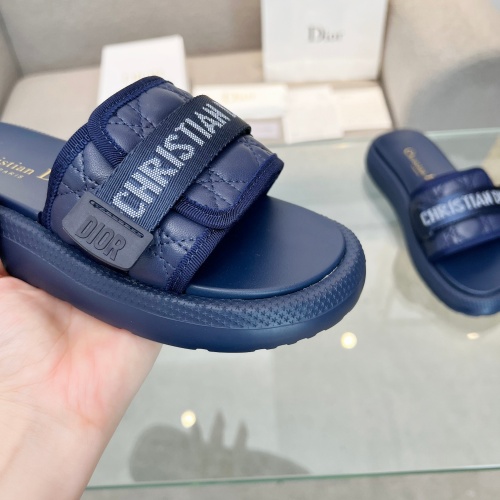 Cheap Christian Dior Slippers For Women #1225052 Replica Wholesale [$80.00 USD] [ITEM#1225052] on Replica Christian Dior Slippers