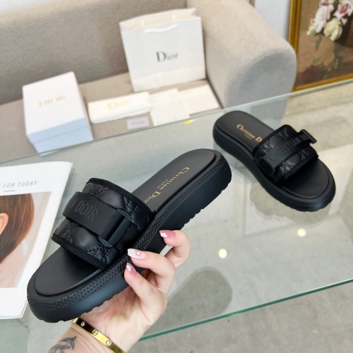 Cheap Christian Dior Slippers For Women #1225055 Replica Wholesale [$80.00 USD] [ITEM#1225055] on Replica Christian Dior Slippers