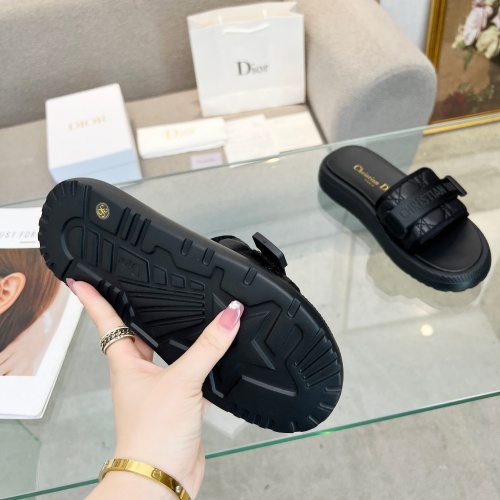 Cheap Christian Dior Slippers For Women #1225055 Replica Wholesale [$80.00 USD] [ITEM#1225055] on Replica Christian Dior Slippers