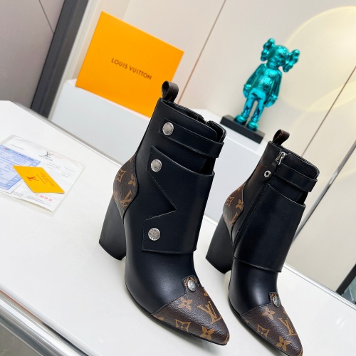 Cheap Louis Vuitton Boots For Women #1225063 Replica Wholesale [$108.00 USD] [ITEM#1225063] on Replica Louis Vuitton Boots