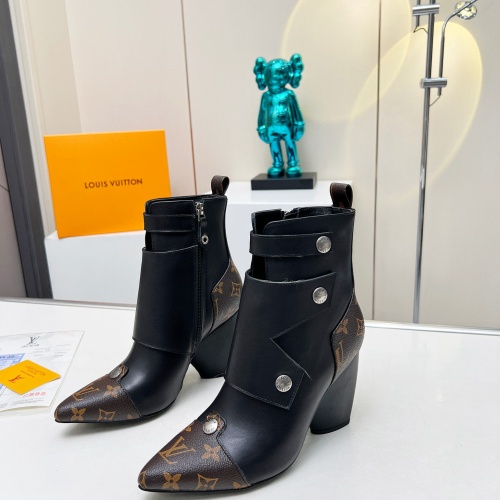 Cheap Louis Vuitton Boots For Women #1225063 Replica Wholesale [$108.00 USD] [ITEM#1225063] on Replica Louis Vuitton Boots