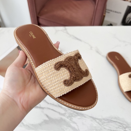 Cheap Celine Slippers For Women #1225069 Replica Wholesale [$68.00 USD] [ITEM#1225069] on Replica Celine Slippers