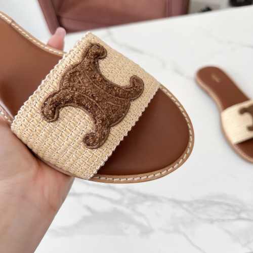 Cheap Celine Slippers For Women #1225069 Replica Wholesale [$68.00 USD] [ITEM#1225069] on Replica Celine Slippers