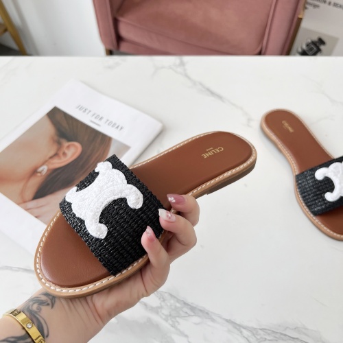 Cheap Celine Slippers For Women #1225071 Replica Wholesale [$68.00 USD] [ITEM#1225071] on Replica Celine Slippers