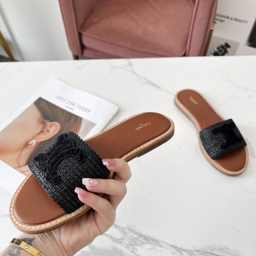 Cheap Celine Slippers For Women #1225073 Replica Wholesale [$68.00 USD] [ITEM#1225073] on Replica Celine Slippers