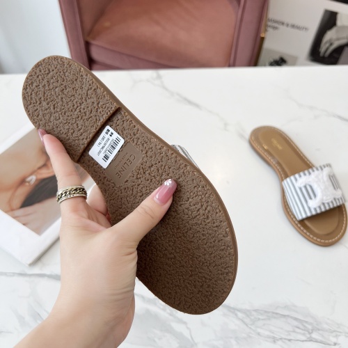 Cheap Celine Slippers For Women #1225081 Replica Wholesale [$82.00 USD] [ITEM#1225081] on Replica Celine Slippers