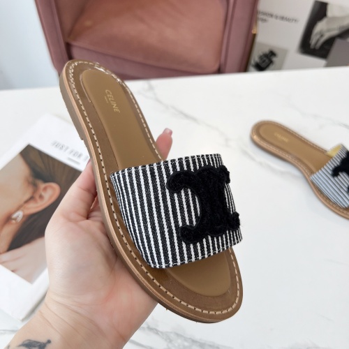 Cheap Celine Slippers For Women #1225086 Replica Wholesale [$82.00 USD] [ITEM#1225086] on Replica Celine Slippers