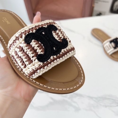 Cheap Celine Slippers For Women #1225094 Replica Wholesale [$88.00 USD] [ITEM#1225094] on Replica Celine Slippers