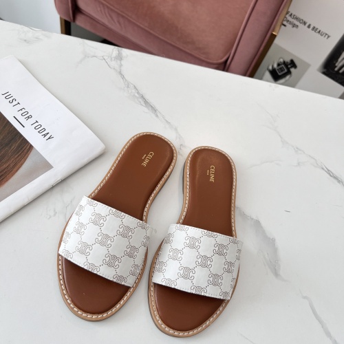 Cheap Celine Slippers For Women #1225099 Replica Wholesale [$68.00 USD] [ITEM#1225099] on Replica Celine Slippers