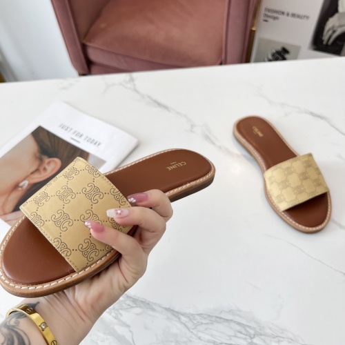 Cheap Celine Slippers For Women #1225100 Replica Wholesale [$68.00 USD] [ITEM#1225100] on Replica Celine Slippers