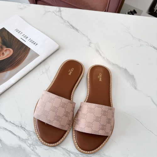 Cheap Celine Slippers For Women #1225101 Replica Wholesale [$68.00 USD] [ITEM#1225101] on Replica Celine Slippers