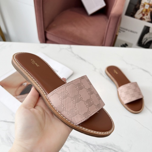 Cheap Celine Slippers For Women #1225101 Replica Wholesale [$68.00 USD] [ITEM#1225101] on Replica Celine Slippers