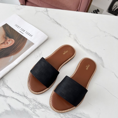 Cheap Celine Slippers For Women #1225102 Replica Wholesale [$68.00 USD] [ITEM#1225102] on Replica Celine Slippers