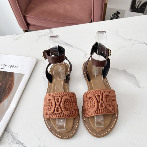 Cheap Celine Sandal For Women #1225104 Replica Wholesale [$98.00 USD] [ITEM#1225104] on Replica Celine Sandal