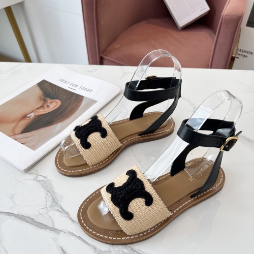 Cheap Celine Sandal For Women #1225118 Replica Wholesale [$85.00 USD] [ITEM#1225118] on Replica Celine Sandal