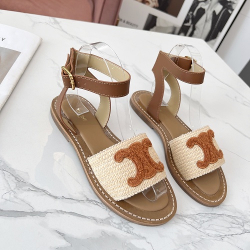 Cheap Celine Sandal For Women #1225119 Replica Wholesale [$85.00 USD] [ITEM#1225119] on Replica Celine Sandal