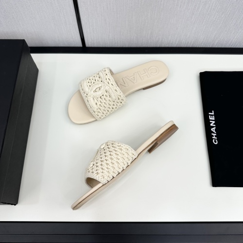 Cheap Chanel Slippers For Women #1225129 Replica Wholesale [$102.00 USD] [ITEM#1225129] on Replica Chanel Slippers