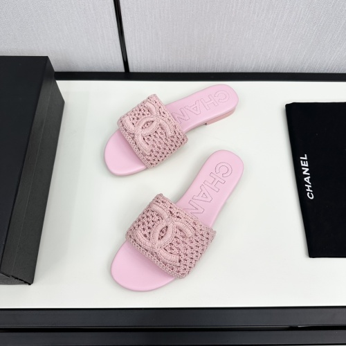 Cheap Chanel Slippers For Women #1225130 Replica Wholesale [$102.00 USD] [ITEM#1225130] on Replica Chanel Slippers