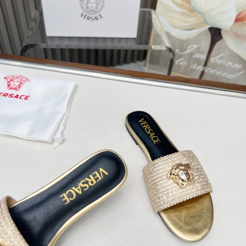 Cheap Versace Slippers For Women #1225140 Replica Wholesale [$82.00 USD] [ITEM#1225140] on Replica Versace Slippers