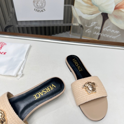 Cheap Versace Slippers For Women #1225142 Replica Wholesale [$82.00 USD] [ITEM#1225142] on Replica Versace Slippers