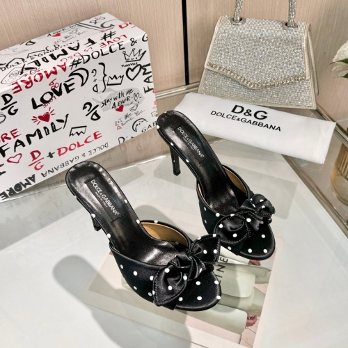 Cheap Dolce &amp; Gabbana D&amp;G Slippers For Women #1225157 Replica Wholesale [$88.00 USD] [ITEM#1225157] on Replica Dolce &amp; Gabbana D&amp;G Slippers