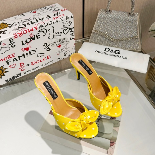 Cheap Dolce &amp; Gabbana D&amp;G Slippers For Women #1225162 Replica Wholesale [$88.00 USD] [ITEM#1225162] on Replica Dolce &amp; Gabbana D&amp;G Slippers