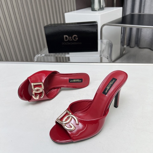 Cheap Dolce &amp; Gabbana D&amp;G Slippers For Women #1225234 Replica Wholesale [$85.00 USD] [ITEM#1225234] on Replica Dolce &amp; Gabbana D&amp;G Slippers