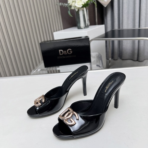 Cheap Dolce &amp; Gabbana D&amp;G Slippers For Women #1225236 Replica Wholesale [$85.00 USD] [ITEM#1225236] on Replica Dolce &amp; Gabbana D&amp;G Slippers