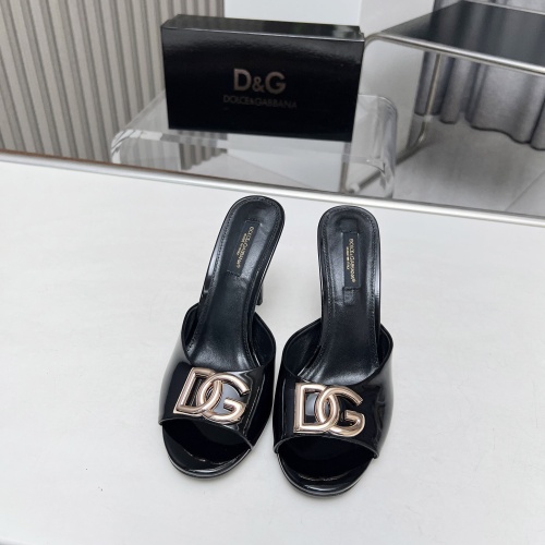 Cheap Dolce &amp; Gabbana D&amp;G Slippers For Women #1225236 Replica Wholesale [$85.00 USD] [ITEM#1225236] on Replica Dolce &amp; Gabbana D&amp;G Slippers