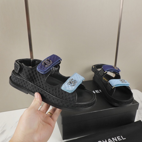 Cheap Chanel Sandal For Women #1225239 Replica Wholesale [$92.00 USD] [ITEM#1225239] on Replica Chanel Sandal