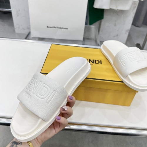 Cheap Fendi Slippers For Men #1225269 Replica Wholesale [$85.00 USD] [ITEM#1225269] on Replica Fendi Slippers