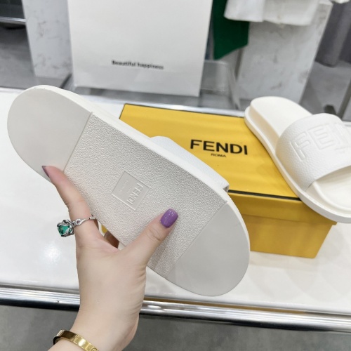 Cheap Fendi Slippers For Women #1225270 Replica Wholesale [$85.00 USD] [ITEM#1225270] on Replica Fendi Slippers