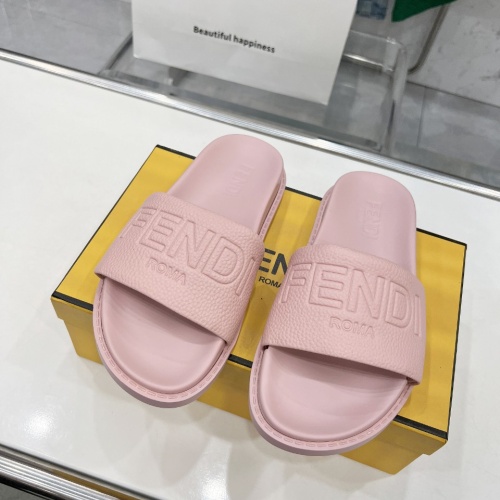 Cheap Fendi Slippers For Women #1225272 Replica Wholesale [$85.00 USD] [ITEM#1225272] on Replica Fendi Slippers