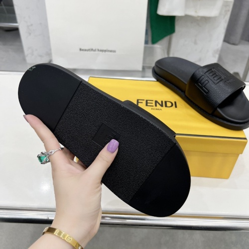 Cheap Fendi Slippers For Men #1225274 Replica Wholesale [$85.00 USD] [ITEM#1225274] on Replica Fendi Slippers